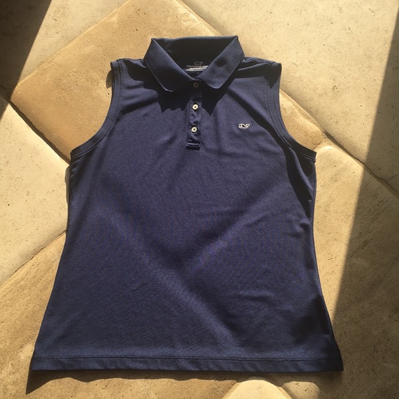 Vineyard Vines Tops - Vineyard Vines Performance Sleeveless Pique Polo